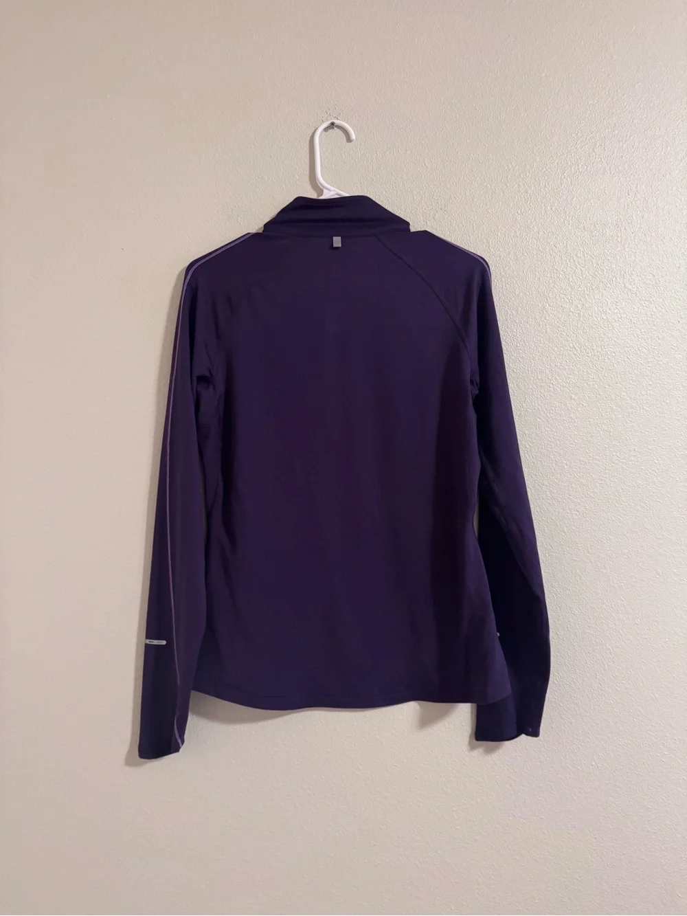 Nike Purple Half-Zip Running Top